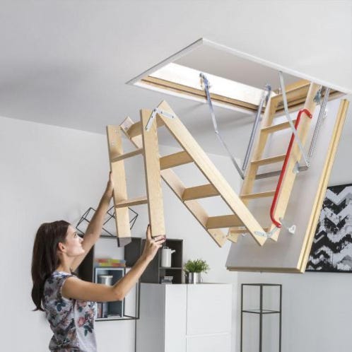 ESCALERA ESCAMOTEABLE DE TRAMOS